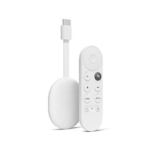 Google Chromecast with Google TV (4K)- Streaming Stick Entertainment with Voice Search - Watch Movies, Shows, and Live TV in 4K HDR - Snow