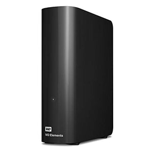 WD 18TB Elements Desktop External Hard Drive USB 3.0 for plug-and-play storage - WDBWLG0180HBK-NESN