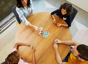 Mattel Games Set of 3 Card Games, UNO, Dos & Skip-Bo