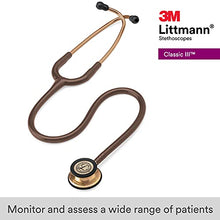 3M 5809 Littmann Classic III Copper-Finish Chestpiece Monitoring Stethoscope