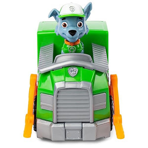 Paw Patrol, Rocky’s Recycle Truck Vehicle with Collectible Figure