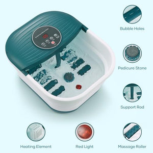 CURECURE Foot Spa Bath Massager with Heat