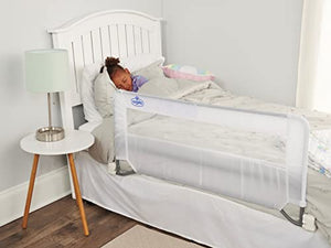 Regalo Swing Down Bed Rail Guard, with Reinforced Anchor Safety System