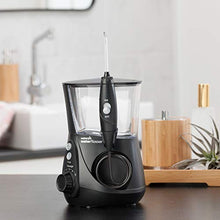 Waterpik Aquarius Water Flosser Professional For Teeth, Gums, Braces, Dental Care, Electric Power With 10 Settings, 7 Tips For Multiple Users And Needs, ADA Accepted, Black WP-662