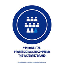 Waterpik Aquarius Water Flosser Professional For Teeth, Gums, Braces, Dental Care, Electric Power With 10 Settings, 7 Tips For Multiple Users And Needs, ADA Accepted, Black WP-662