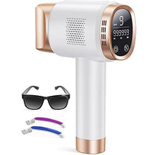 Aopvui Laser Hair Removal for Women and Men, IPL Permanent Hair Removal 999900 Flashes Hair Remover Device for Whole Body Use