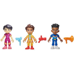 Disney Junior Firebuds Action Figures Gift Pack with 3 Collectible Kids Toys