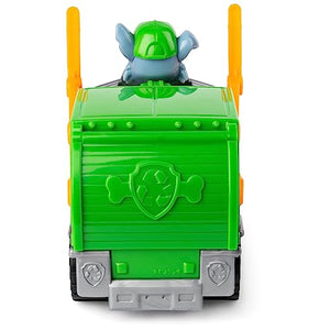 Paw Patrol, Rocky’s Recycle Truck Vehicle with Collectible Figure