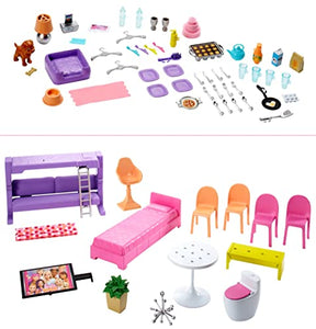 Barbie Dream House Dollhouse with 70+