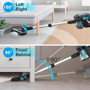 INSE Cordless Vacuum Cleaner, 6-in-1 Rechargeable Stick Vacuum