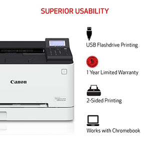 Canon Color imageCLASS LBP632Cdw Wireless Mobile Ready Laser Printer, 22ppm,White