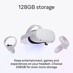 Meta Quest 2 - 128GB Holiday Bundle - Advanced All-In-One Virtual Reality Headset