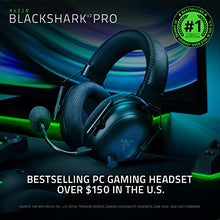 Razer BlackShark V2 Pro Wireless Gaming Headset: THX 7.1 Spatial Surround Sound - 50mm Drivers - Detachable Mic - for PC, PS5, PS4, Switch, Black