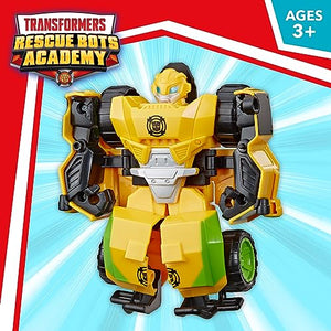 Transformers Playskool Heroes Rescue Bots Academy Road Rescue Team Trailer 4-Pack Converting Toy (Amazon Exclusive)