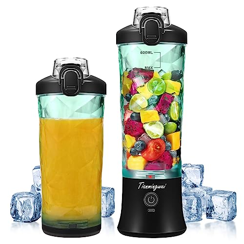 Portable Blender 22oz USB Rechargeable Juicer