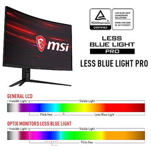 MSI G271CP, 27" Gaming Monitor, 1920 x 1080 (FHD), VA, 165Hz, FreeSync Premium, HDMI, Displayport, Tilt, Swivel, Height Adjustable,Pivot,Black