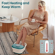 CURECURE Foot Spa Bath Massager with Heat