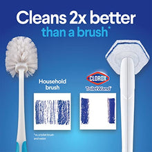 Original Clorox Cleaning System, ToiletWand, Storage Caddy, 6 Refill Heads (Package May Vary)