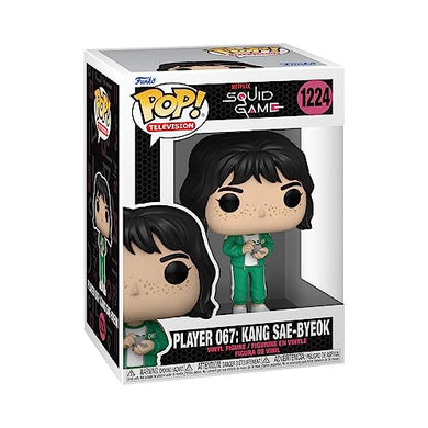 Funko POP TV: Squid Game- Player 067:Kang SAE-byeok Multicolor