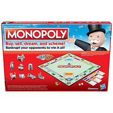 Monopoly Game, Family Board Games for 2 to 6 Players & Kids Ages 8 and Up, Includes 8 Tokens (Token Vote Edition)