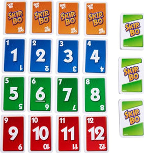 Mattel Games Set of 3 Card Games, UNO, Dos & Skip-Bo