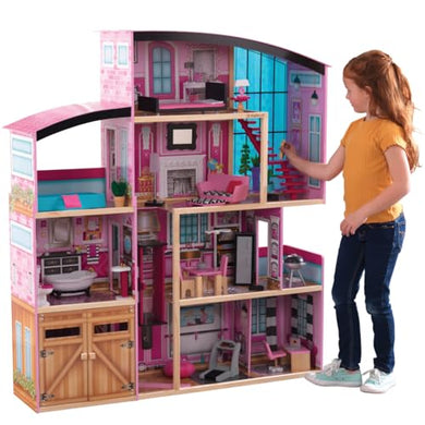 KidKraft Wooden Dollhouse Shimmer Mansion for 12