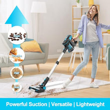 INSE Cordless Vacuum Cleaner, 6-in-1 Rechargeable Stick Vacuum