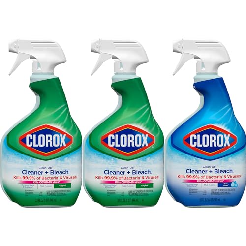 Clorox Clean-Up Cleaner + Bleach1 Value Pack, 32 Fl Oz Each, Pack of 3