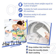 CLEARALIF Laundry Detergent Sheets Up to 160 Loads, Fresh Linen - Great For Travel,Apartments, Dorms,Laundry Detergent Strips Eco Friendly & Hypoallergenic