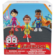 Disney Junior Firebuds Action Figures Gift Pack with 3 Collectible Kids Toys