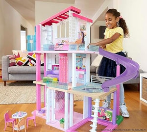 Barbie Dream House Dollhouse with 70+