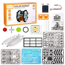 TEMI STEM Solar Robot Kit for Kids, 12-in-1 Educational STEM Science Experiment Toys, Solar Powered Building Kit DIY for 8 9 10 11 12 13 Years Old Boys & Girls Kids Toy
