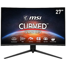 MSI G271CP, 27" Gaming Monitor, 1920 x 1080 (FHD), VA, 165Hz, FreeSync Premium, HDMI, Displayport, Tilt, Swivel, Height Adjustable,Pivot,Black