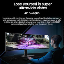 SAMSUNG 49" Odyssey G93SC Series OLED Curved Gaming Monitor