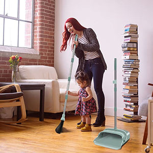 kelamayi 2023 Upgrade Broom and Dustpan Set