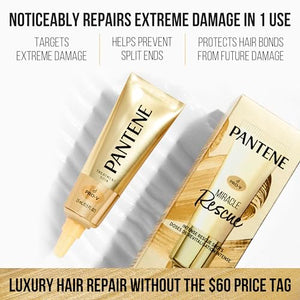 Pantene 2-in-1 Shampoo and Conditioner Twin Pack with Hair Treatment Set, Classic Clean, 1 Set