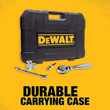 DEWALT Mechanics Tool Set, SAE and Metric, 1/2, 1/4, 3/8 Drive Sizes, 192-Piece, Chrome Vanadium Steel, (DWMT75049)