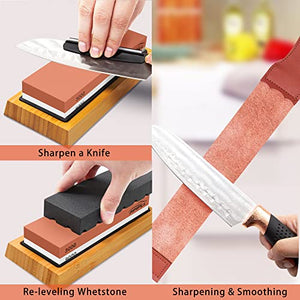 Knife Sharpening Stone Set