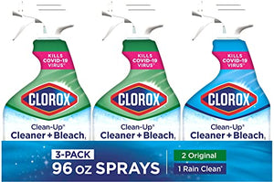 Clorox Clean-Up Cleaner + Bleach1 Value Pack, 32 Fl Oz Each, Pack of 3